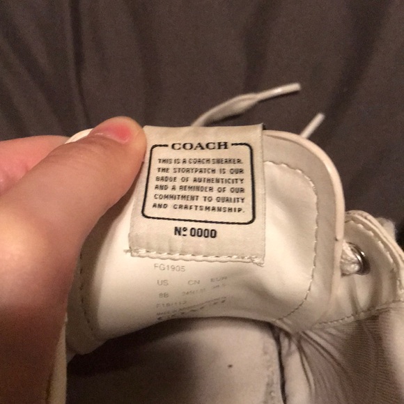 Coach sneakers - Picture 4 of 4